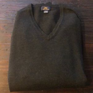 Brooks Brothers 346 Sweater Charcoal